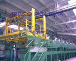 Impianto automatico di galvanica per produzioni in grandi serie